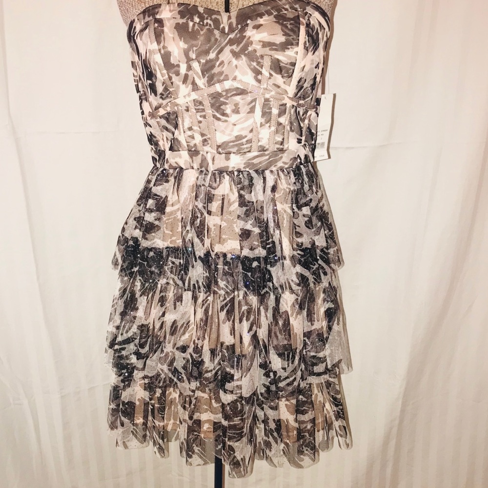 Adrianna papell sparkle cocktail dress size 2 NWT